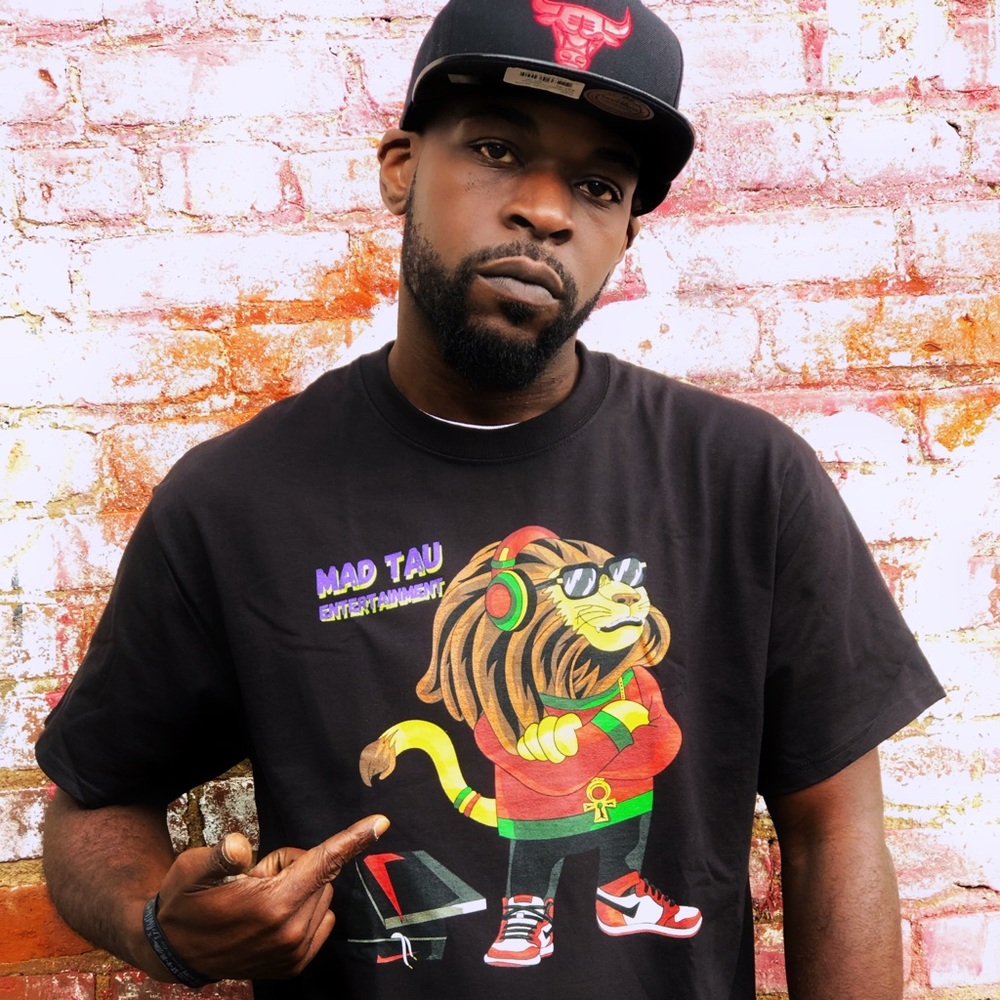 MAD TAU (mad lion) brand T-shirt artist design